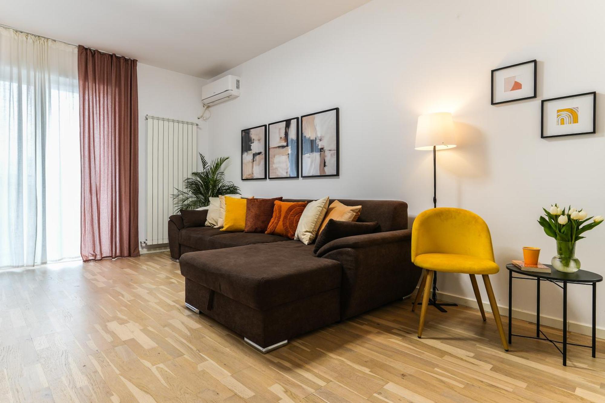 Amalia - Quiet 1Br Apartment With Parking & Wi-Fi Bucarest Extérieur photo
